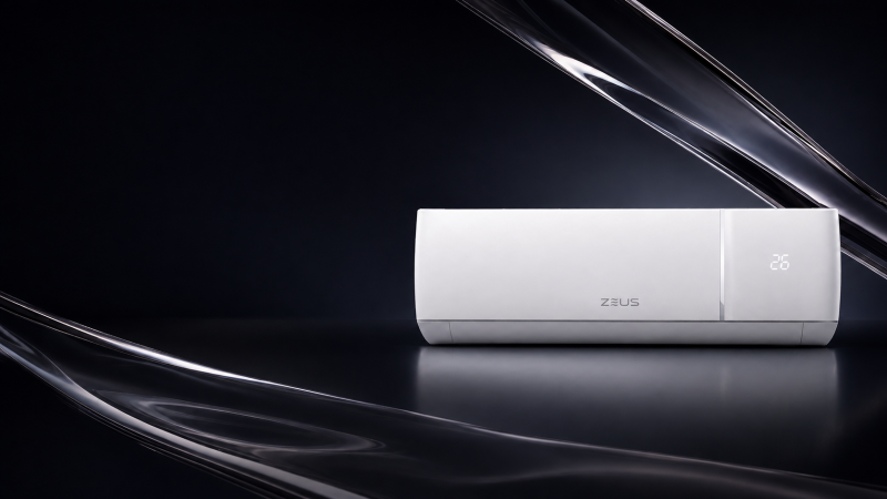 Ai peste 25°C în casă? 
ZEUS ECO 12.000 BTU — acum la doar 6.690 MDL